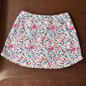 Colorful LouKeith Abstract Print Tennis Pickleball, Golf Skirt/Skort